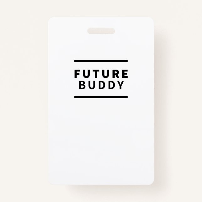 Future buddy badge (Front)