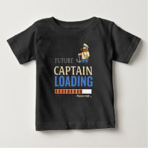 Future Captain Loading Cute Funny Personalized Boy