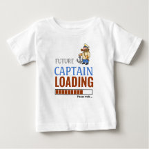 Future Captain Loading Cute Funny Personalized Boy