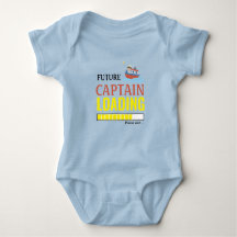 Future Captain Loading Funny Cute Personalized