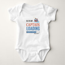 Future Captain Loading Funny Cute Personalized