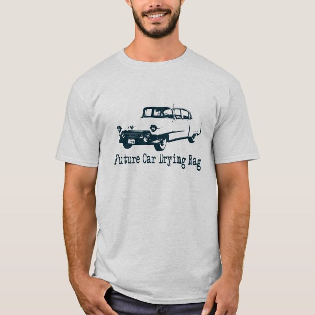 Future Car Drying Rag T-Shirt (Front)