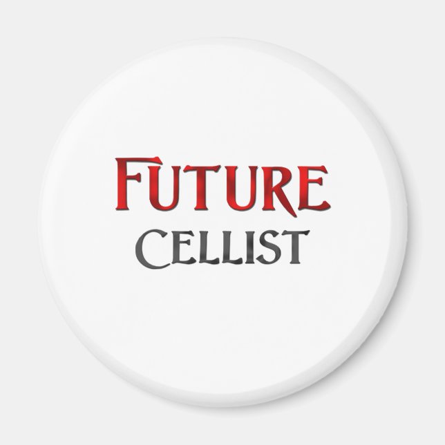 Future Cellist Magnet (Front)