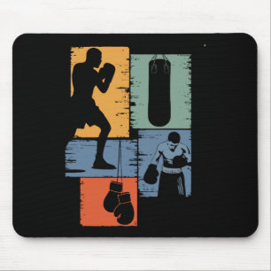 Future Champion Boxer Kids Boys Fun Graphic Design Mouse Pad