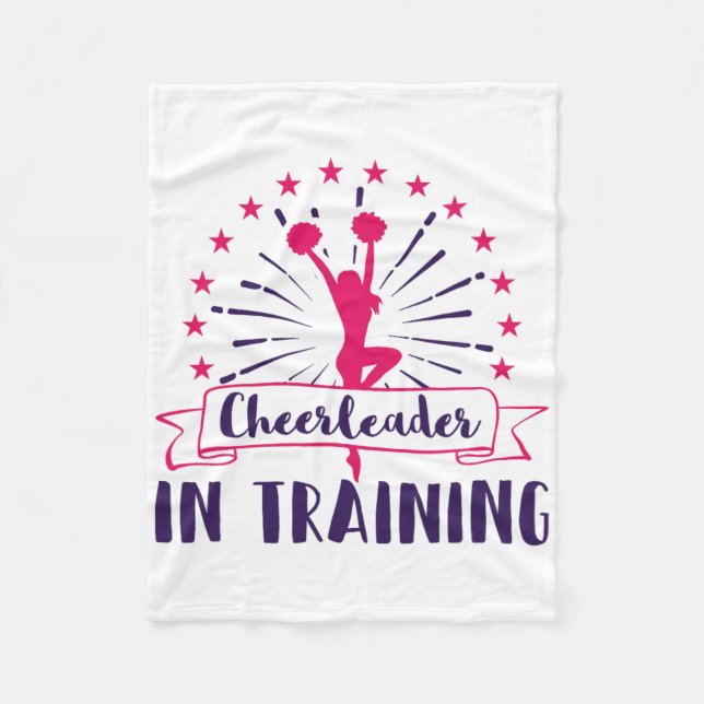 Future Cheerleading Cheerleader Cheer Camp Practic Fleece Blanket (Front)