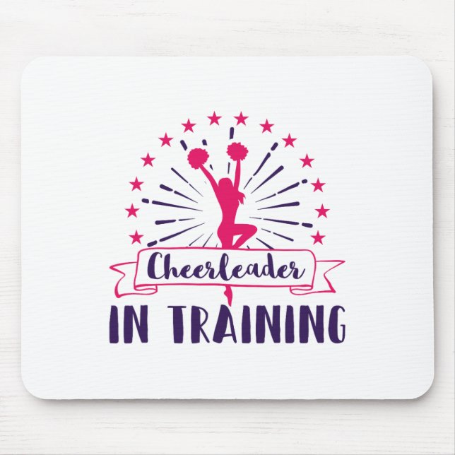 Future Cheerleading Cheerleader Cheer Camp Practic Mouse Pad (Front)