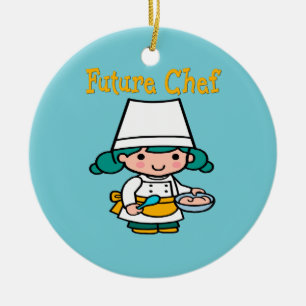 Future Chef When I Grow Up Ceramic Ornament