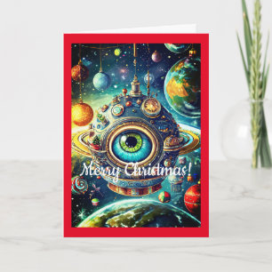 Future Christmas, 5" x 7" Folded Greeting Card