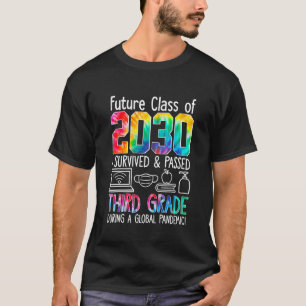 Future Class 2030 Third Grade Teacher Back To Scho T-Shirt