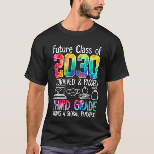 Future Class 2030 Third Grade Teacher Back To Scho T-Shirt