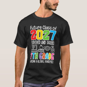 Future Class Of 2027 I School Graduation I Seventh T-Shirt