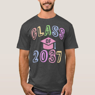 Future CLASS of 2037 Graduation Straight Outta Day T-Shirt
