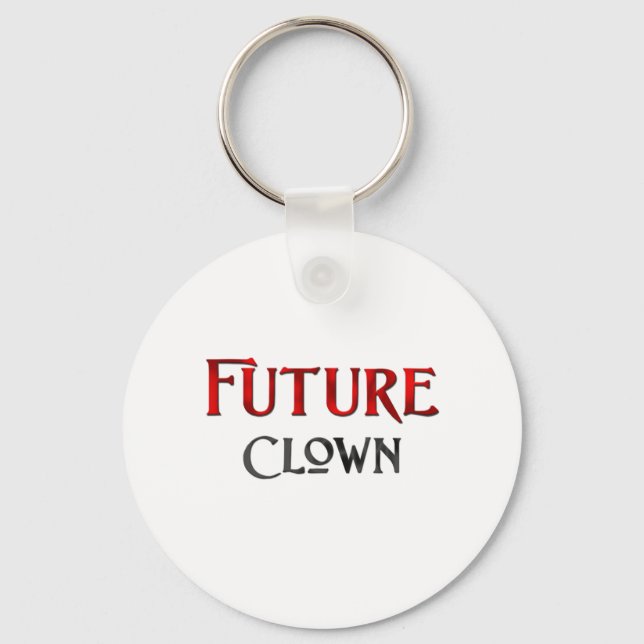 Future Clown Keychain (Front)