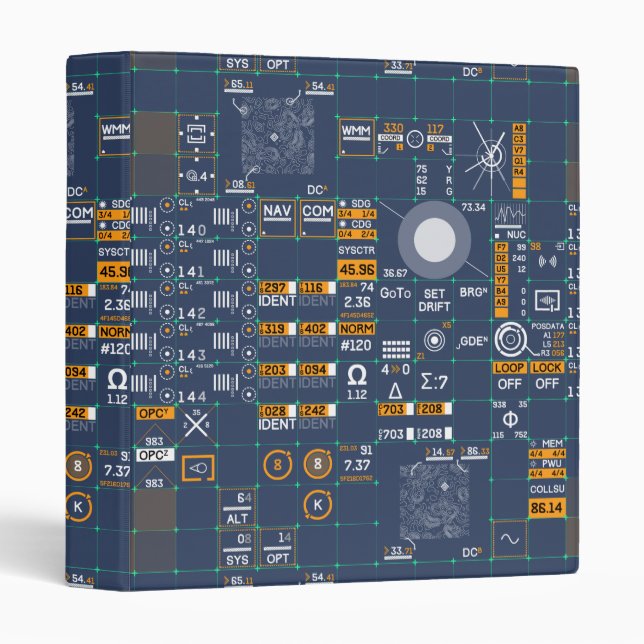 Future Computer User Interface Binder (Front/Spine)
