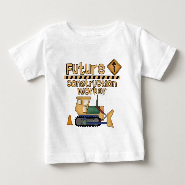 Future Construction Worker Tshirts and Gifts (Front)