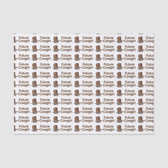Future Cowgirl Tissue Paper (Front)