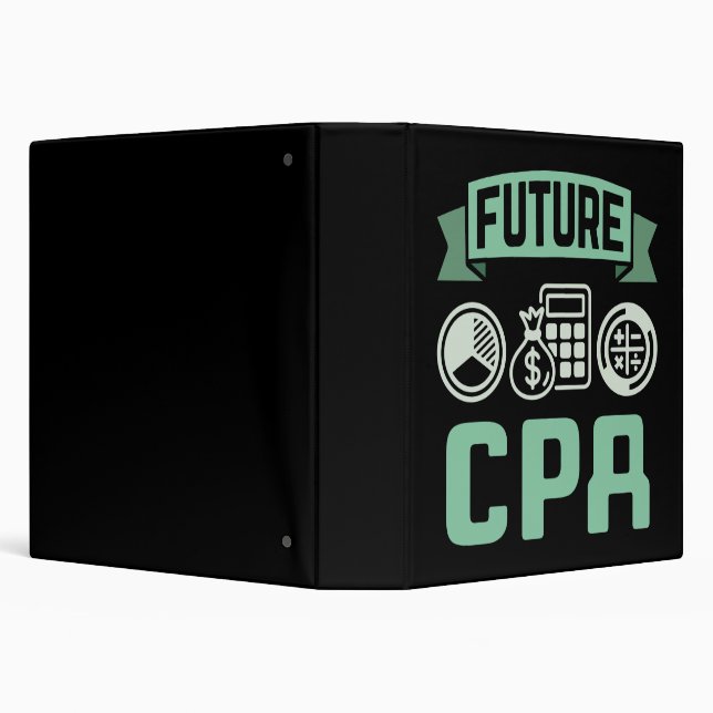 Future CPA Accountant  Binder (Background)