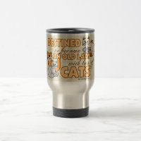 Future Crazy Cat Lady Funny Saying Design