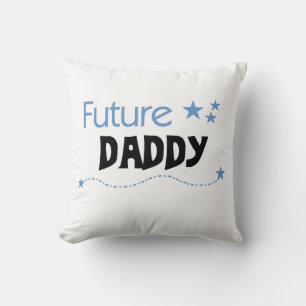 Future Daddy Gifts Throw Pillow