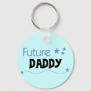 Future Daddy Tshirts and Gifts Keychain
