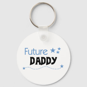 Future Daddy Tshirts and Gifts Keychain