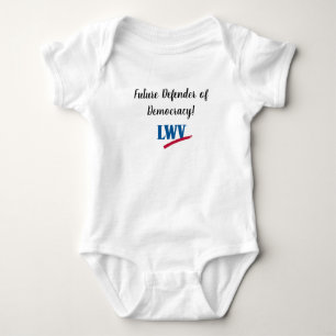 Future Defender of Democracy Baby Bodysuit