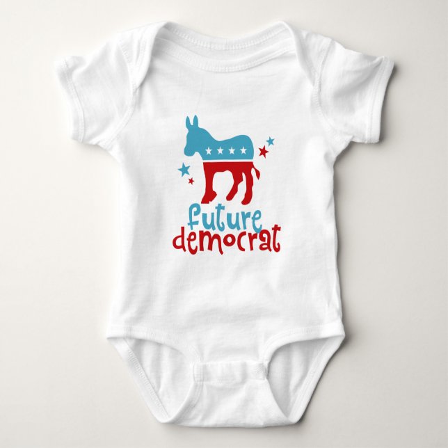 Future Democrat Baby Bodysuit (Front)