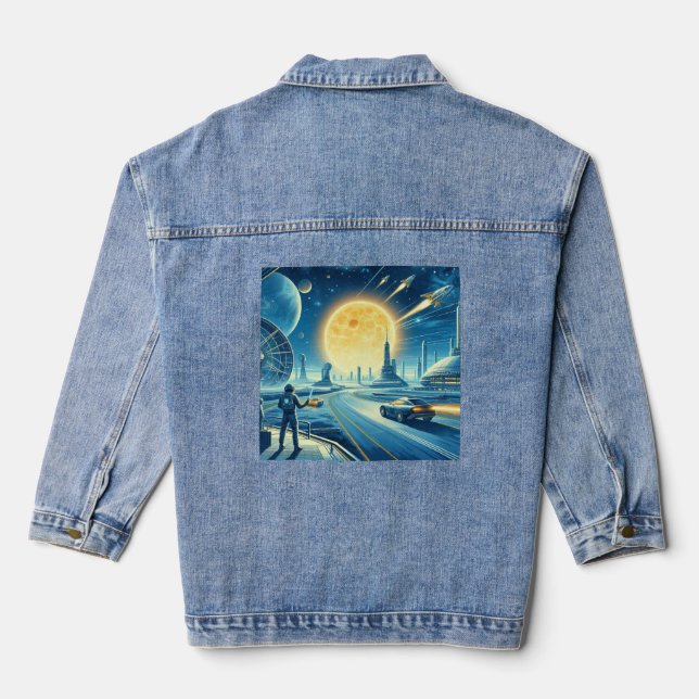 future denim jacket (Back)