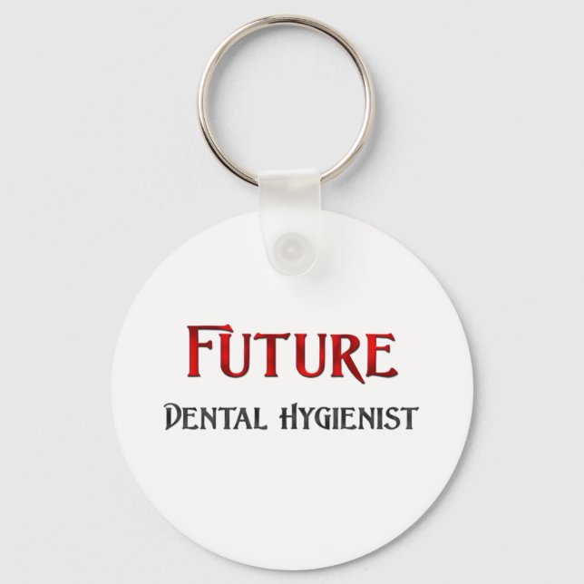 Future Dental Hygienist Keychain (Front)