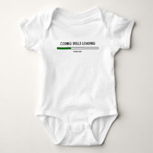 Future Developer: Coding Skills Loading Funny Baby Bodysuit