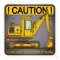 Future Digger Shovel Driver Poster Print