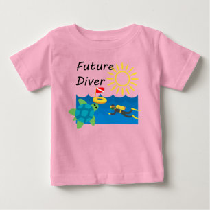 Future Diver Design - Baby Fine Jersey T-Shirt
