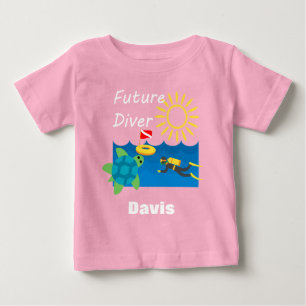 Future Diver Design - Baby Fine Jersey T-Shirt