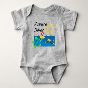 Future Diver Design - Baby Jersey Bodysuit