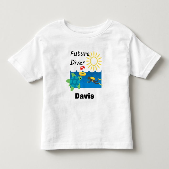 Future Diver Design - Kids' Basic T-Shirt (Front)