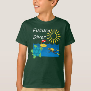 Future Diver Design - T-shirt de base pour enfants