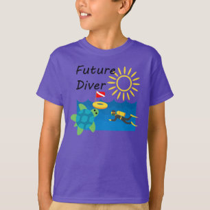 Future Diver Design - T-shirt de base pour enfants