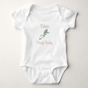 Future Diving Buddy - Snorkeling - Scuba Baby Bodysuit