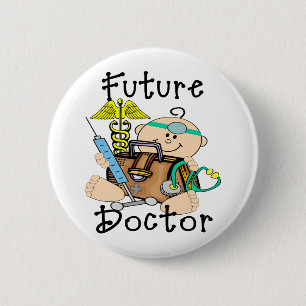 Future Doctor 2 Inch Round Button