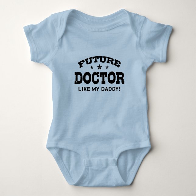 Future Doctor Baby Bodysuit (Front)