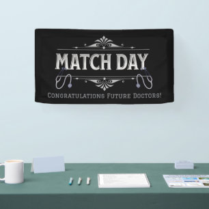 Future Doctor Celebration Match Day Party Banner