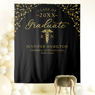 Future Doctor Class of 2026 Grad Party Backdrop Tapestry