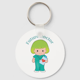 Future Doctor Girl Keychain