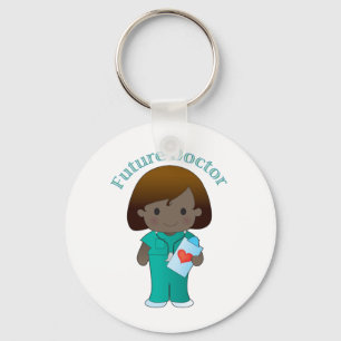 Future Doctor Girl Keychain