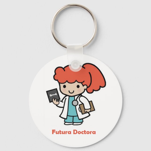 future doctor key keychain (Front)