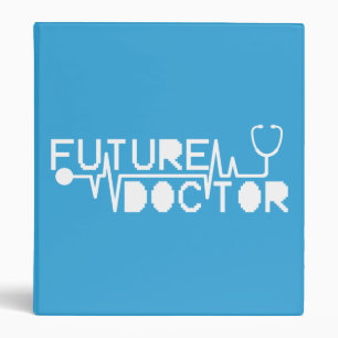 Future doctor medecine Stethoscope Binder