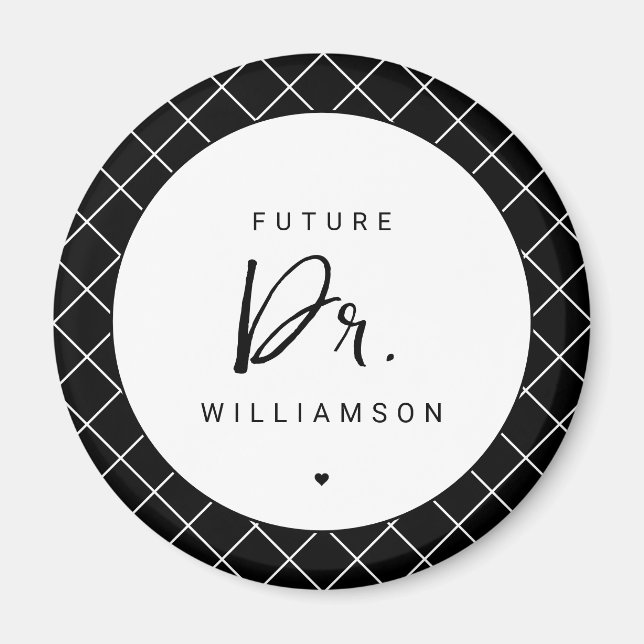 Future Doctor | Medical School Doctoral Student Magnet (Front)