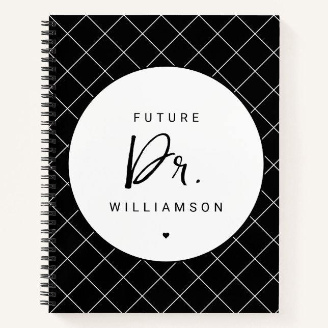 Future Doctor | Medical School Doctoral Student Notebook (Front)