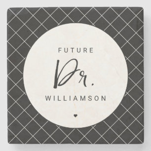 Future Doctor Medical School Doctoral Student Stone Coaster