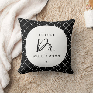 Future Doctor   Medical School Doctoral Student Throw Pillow